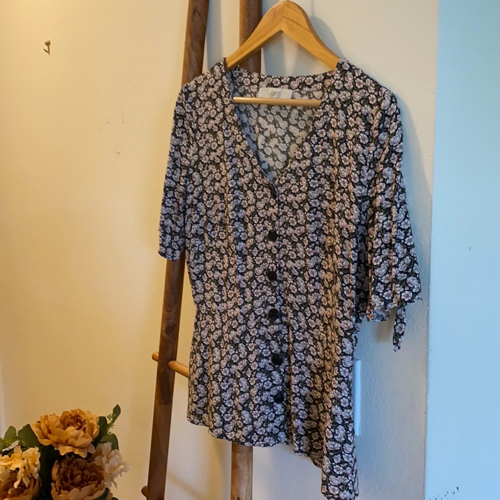 Loft Floral Top